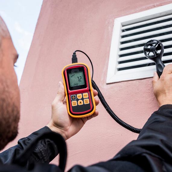 Ventilation Test Monitoring